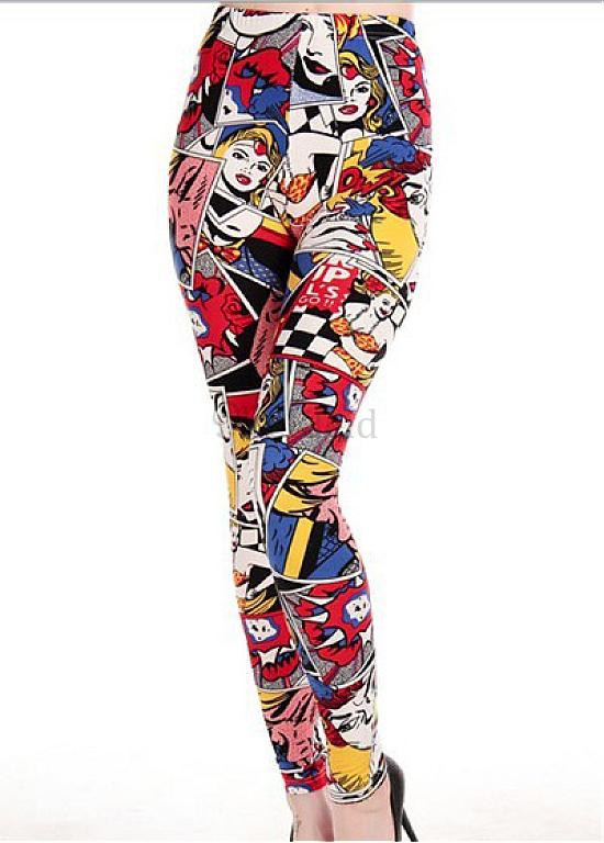 Frauen-Leggings Elasthan Schön Polyester Heiß Club Kleider